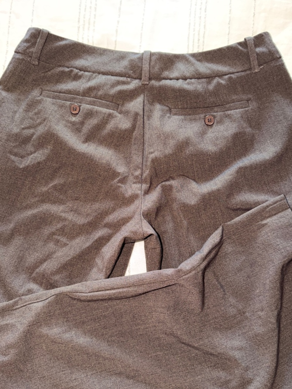 New York and company vintage Brown Flare Pants slacks - Picture 5 of 5